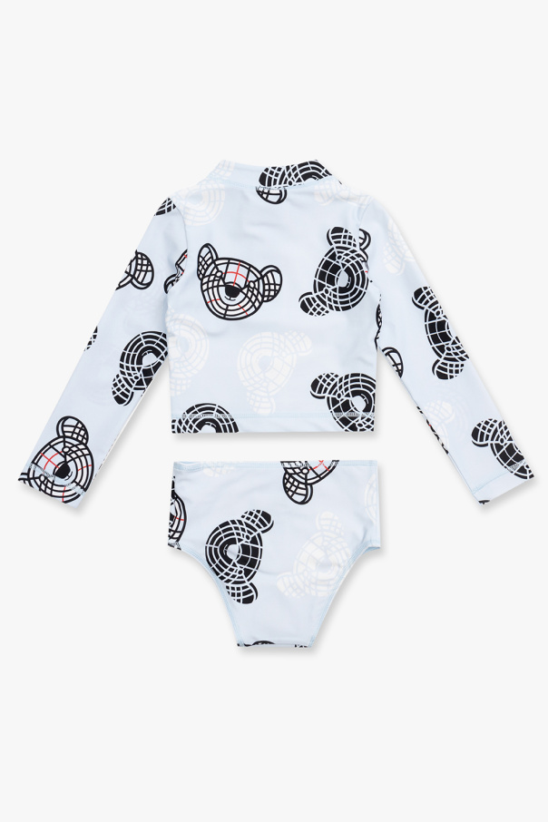 burberry printed Kids Two-piece swimsuit