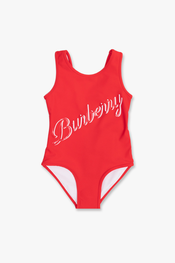 Burberry Kids Jednoczęściowy kostium kąpielowy