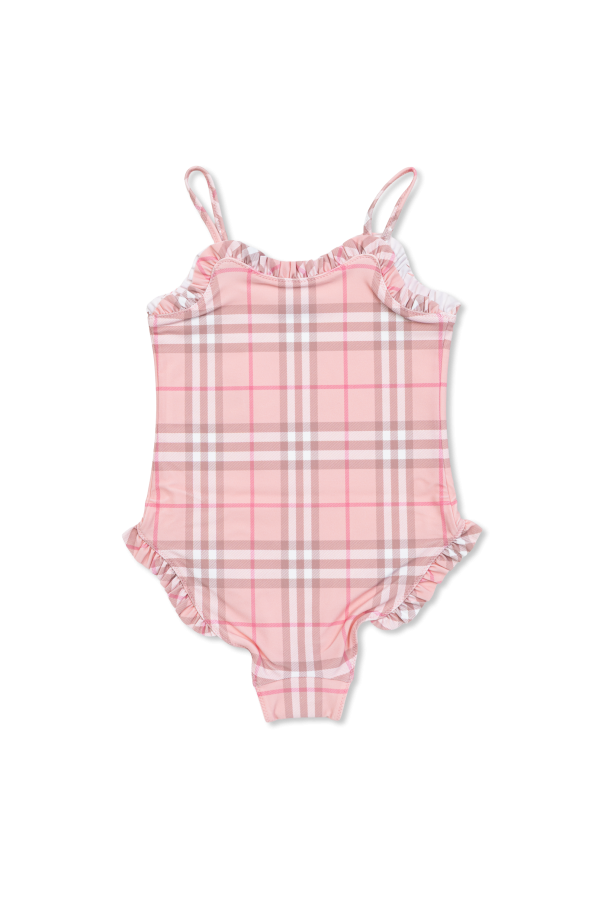 Burberry Kids Jednoczęściowy kostium kąpielowy `Immy`