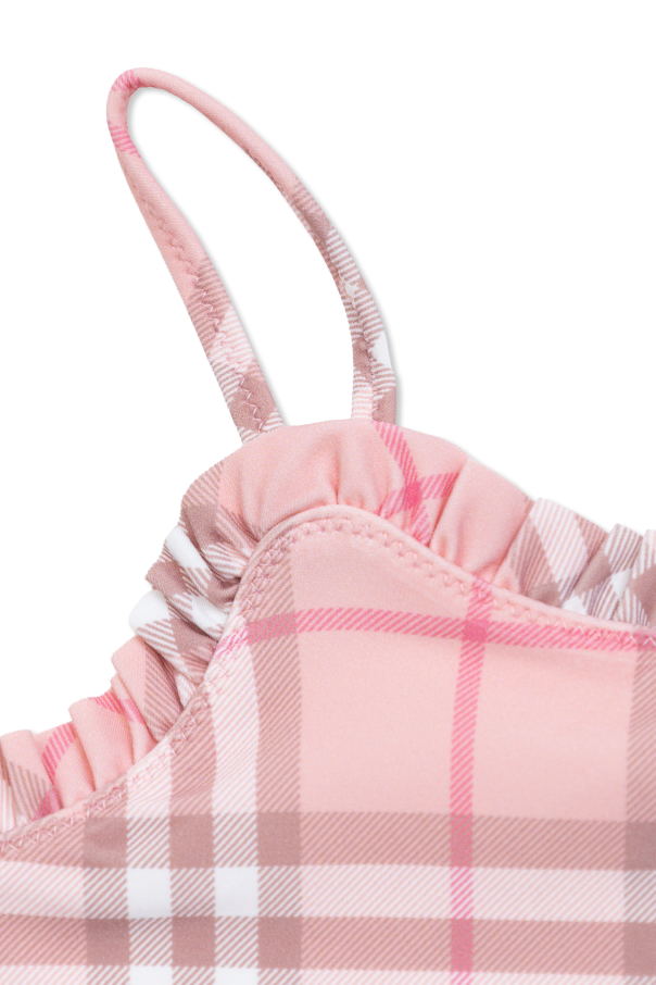 Burberry Kids Jednoczęściowy kostium kąpielowy `Immy`