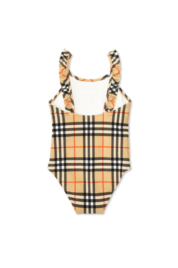 Burberry Kids Einteiliger Badeanzug