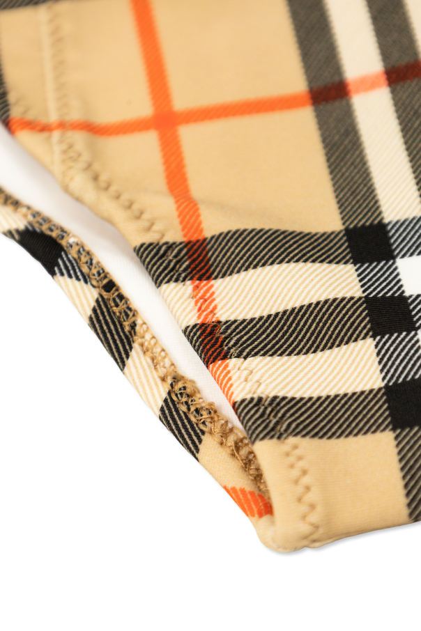 Burberry Kids Einteiliger Badeanzug