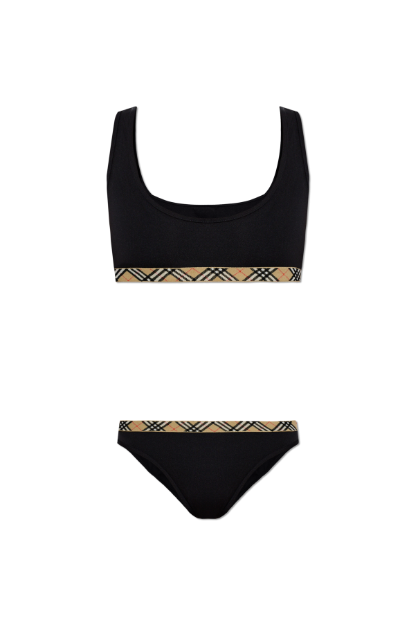 Top of the 'Samphire' swimsuit od Burberry