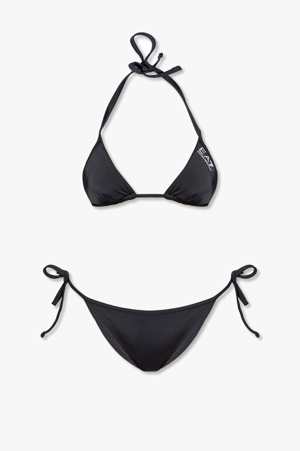 Bikini with logo print od EA7 Emporio Set armani