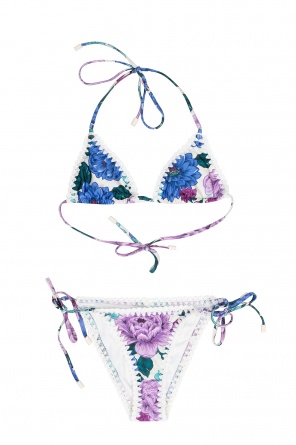 Patterned two-piece swimsuit od Zimmermann