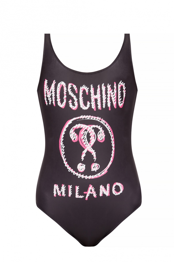Moschino One-piece swimsuit with a logo | Women's Clothing | Vitkac