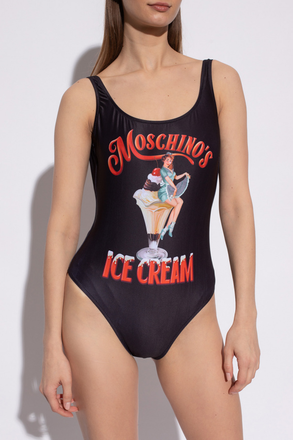 Moschino Printed one-piece swimsuit