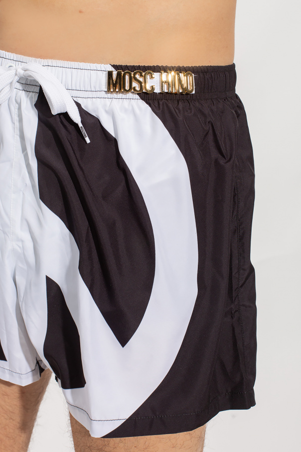 Moschino Petite Notch Detail Buckle Detail Midi Dress
