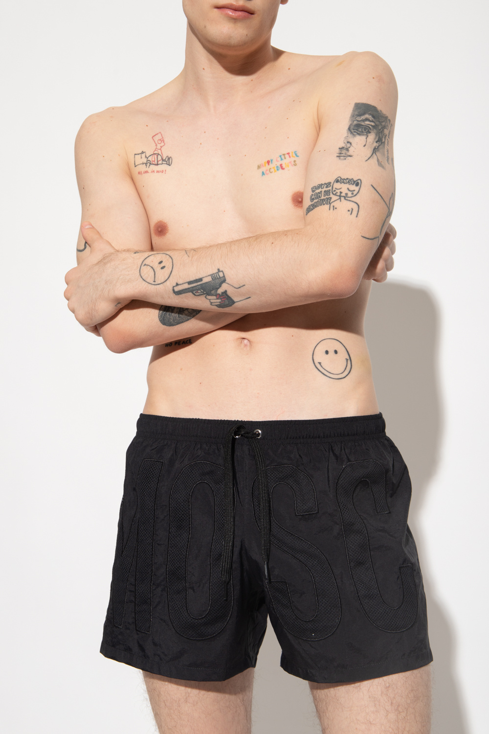 Swim shorts & swimming trunks Philipp Plein - Tattoo Monogram swim