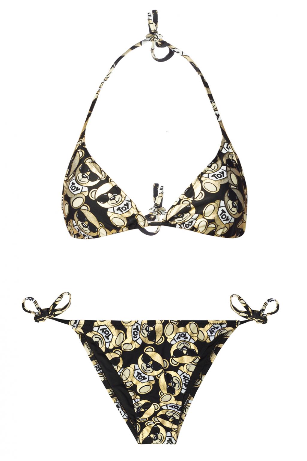 moschino two piece swimsuit