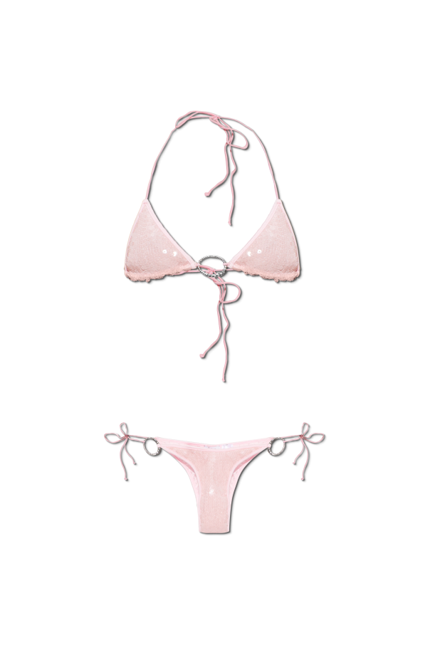 Two-piece sequin swimsuit od Oseree