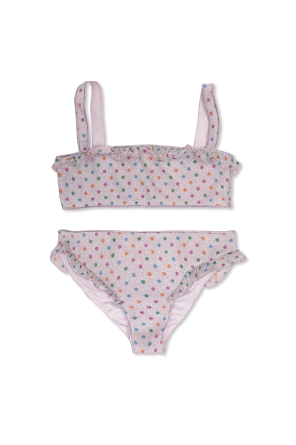 Bikini de dos piezas con hilo de lúrex