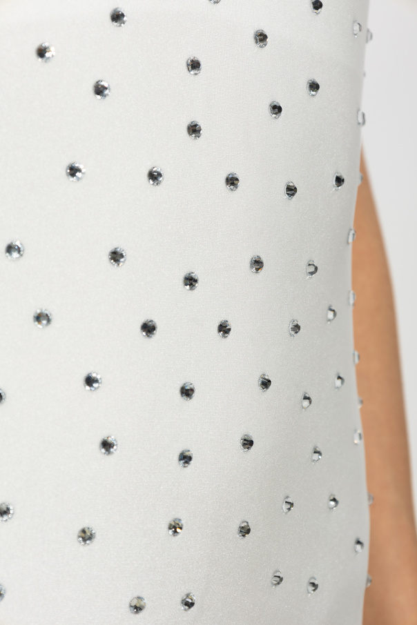 Oseree One-piece swimsuit with crystals