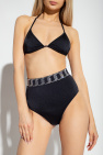 Balmain Bikini with logo appliqué