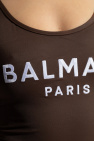 Balmain BROWN One-piece swimsuit