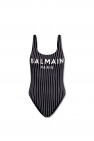 balmain printed One-piece swimsuit