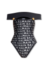 Balmain monogram-print sweatshirt