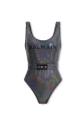 Balmain cut-out asymmetric blazer