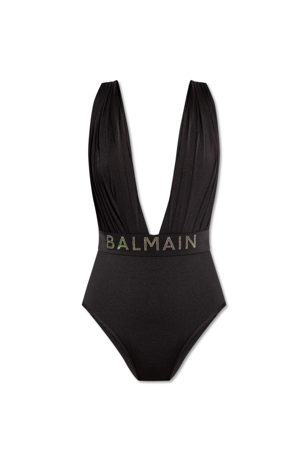 Balmain One-piece swimsuit with logo