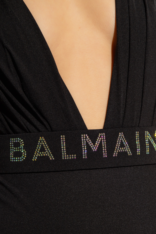 Balmain One-piece swimsuit with logo