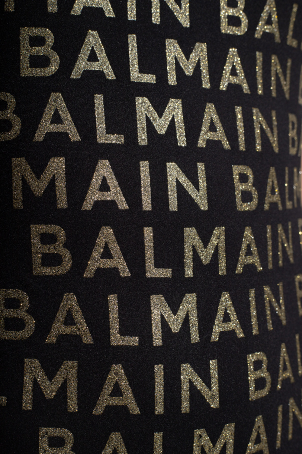Balmain balmain green belt bag