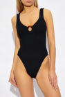 Hunza G BLACK One-piece swimsuit 'Celine'
