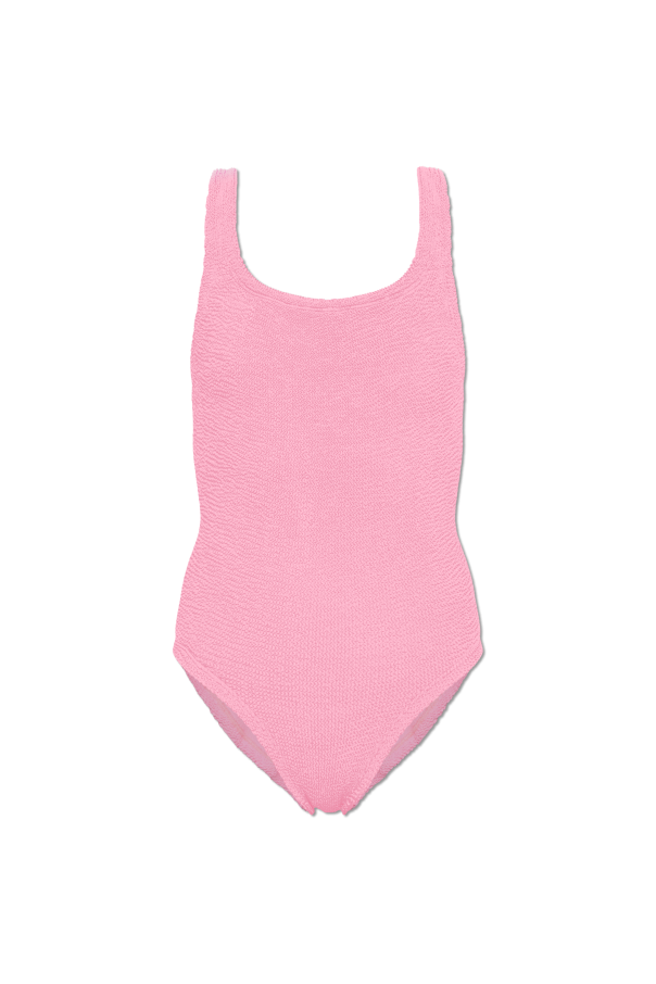 One-piece swimsuit ‘Coverage Square Neck’ od Hunza G
