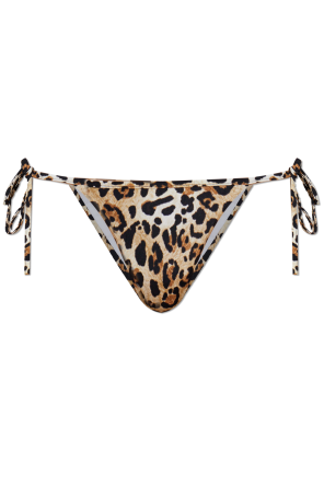 Animal print bikini bottom