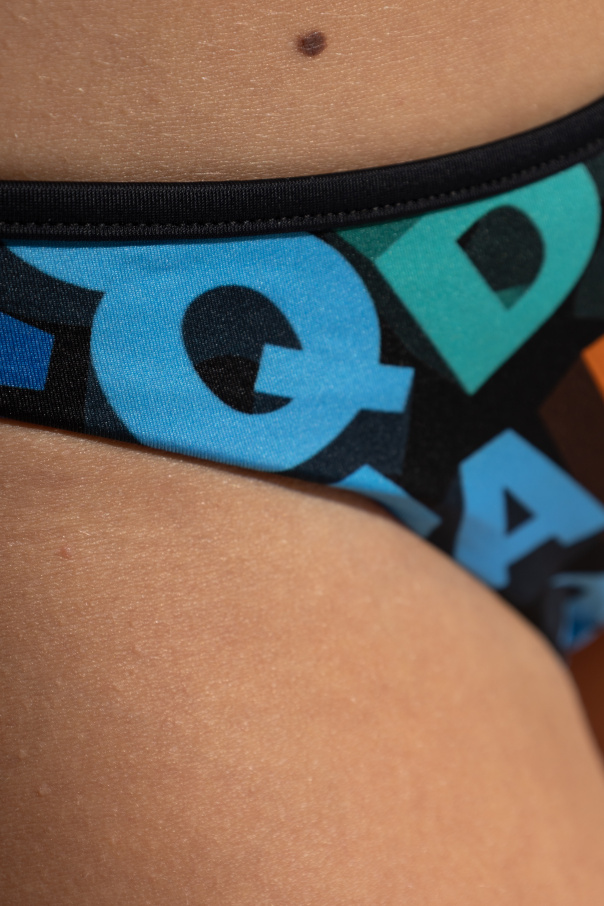 Dsquared2 Parte inferior del traje de baño