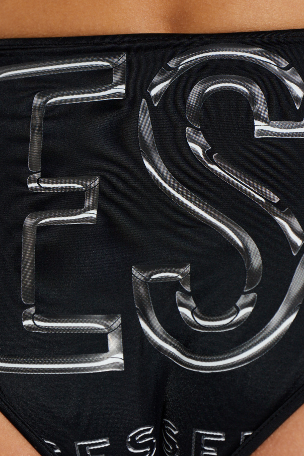 Diesel Bottom of the ‘SILVA-D-CORE’ swimsuit