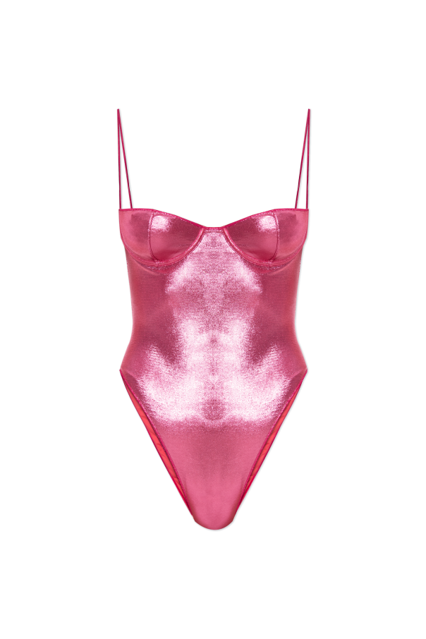 One-piece swimsuit with a metallic finish, zdjęcie 1 One-piece swimsuit with a metallic finish od Oseree