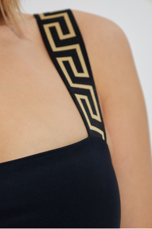 Versace Parte superior del traje de baño