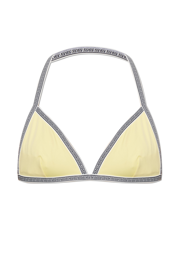 Bikini top with 'Broken Jewels' print od Versace