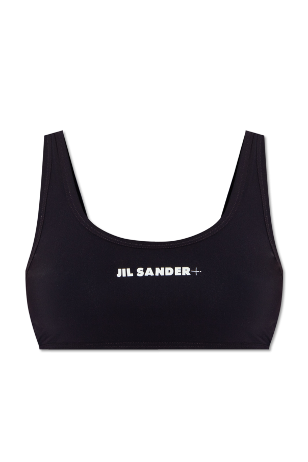 JIL SANDER+ Bikini top with logo