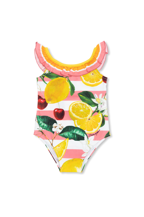 One-piece swimsuit od dolce gabbana schal mit polka dots item