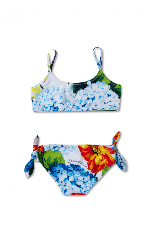 dolce gabbana square neck dress item Two-piece swimsuit