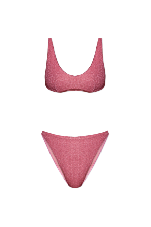 Bikini de dos piezas con hilo de lurex