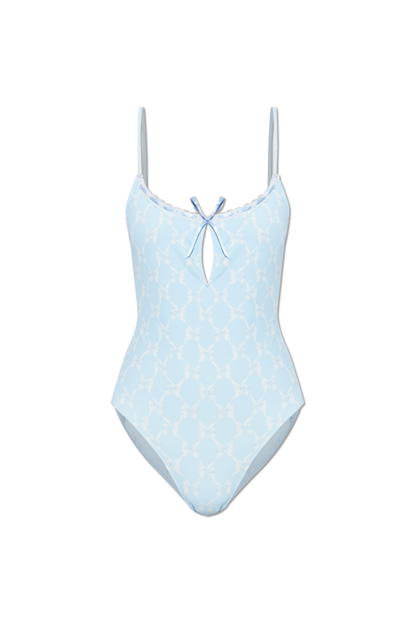 One-piece swimsuit ‘Laguna’ od LoveShackFancy