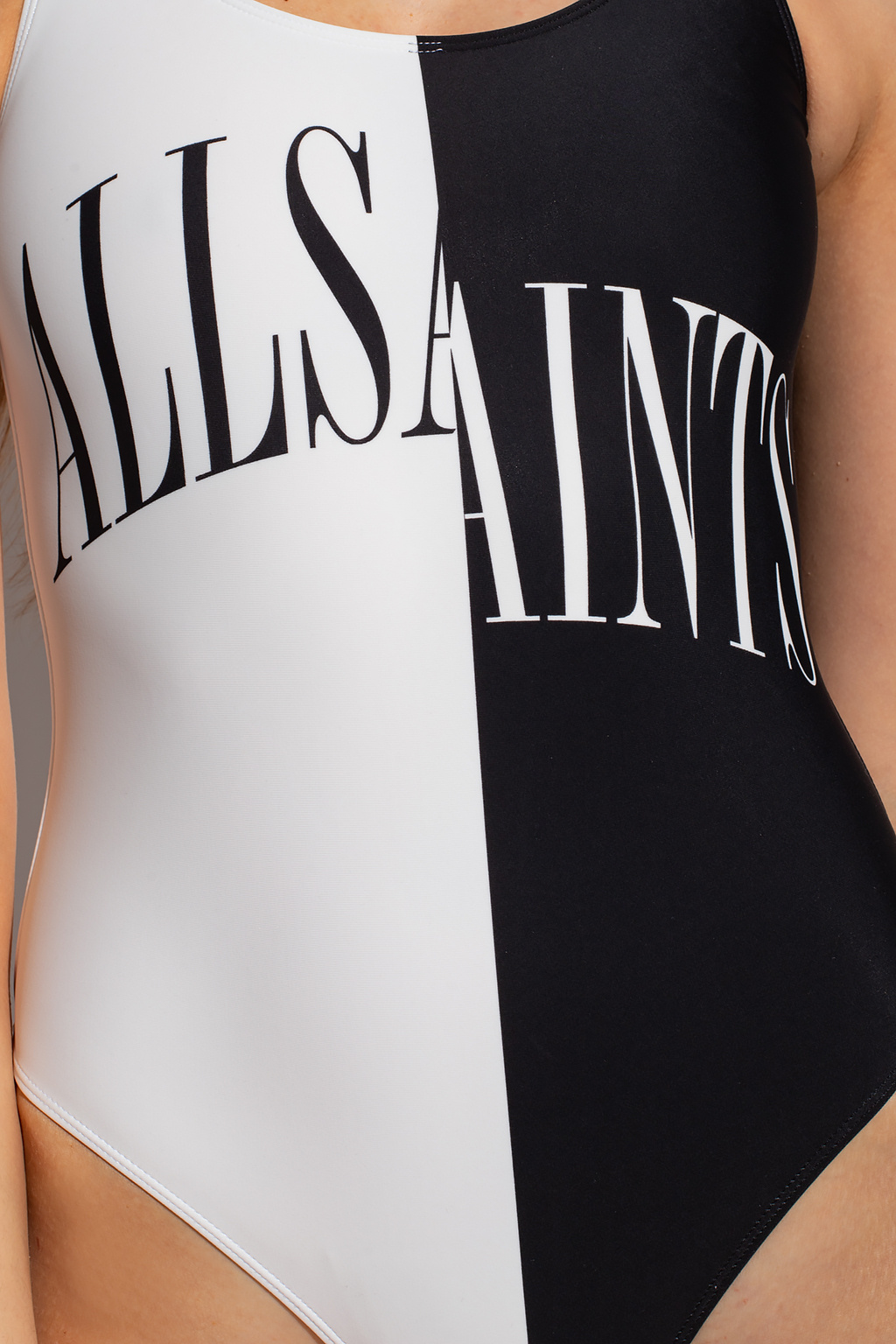 AllSaints ‘Mia Split Saints’ one-piece swimsuit