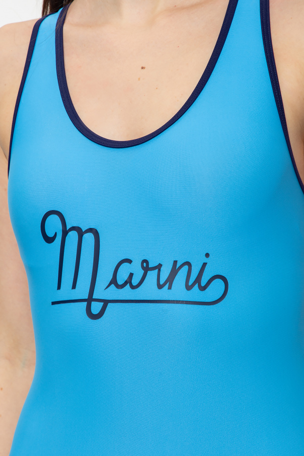 Marni One-piece swimsuit with logo
