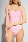Nanushka PINK ‘Janice’ one-piece swimsuit