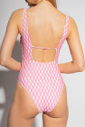 Nanushka PINK ‘Janice’ one-piece swimsuit