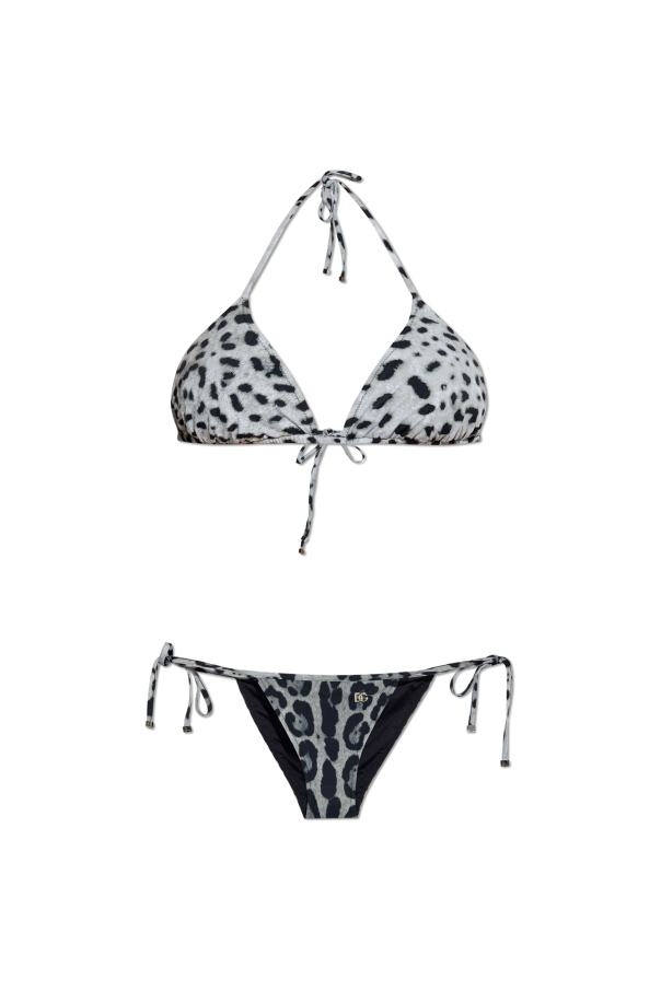 Two-piece swimsuit with animal print, zdjęcie 1 Two-piece swimsuit with animal print od Dolce & Gabbana