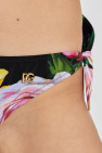 Dolce & Gabbana MULTICOLOUR Two-piece swimsuit with floral motif