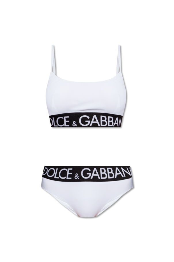 Dolce & Gabbana Dwuczęściowy kostium kąpielowy
