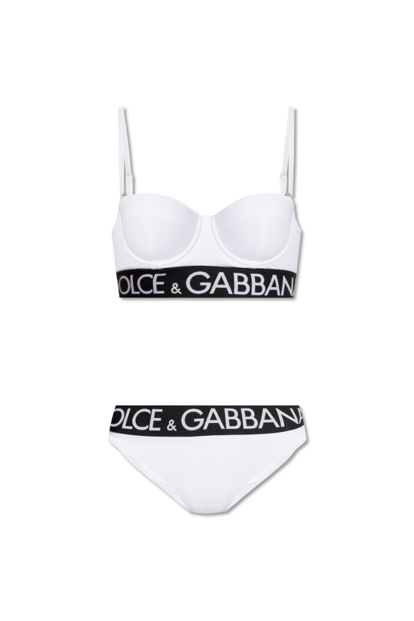 Dolce & Gabbana Dwuczęściowy kostium kąpielowy