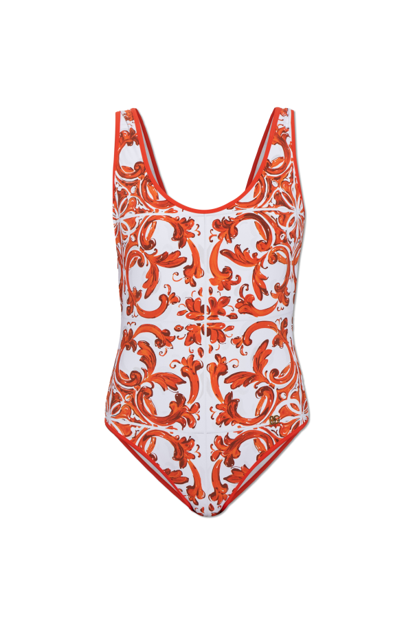 One-piece swimsuit with 