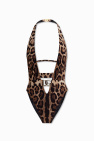 Dolce & Gabbana BROWN One-piece swimsuit