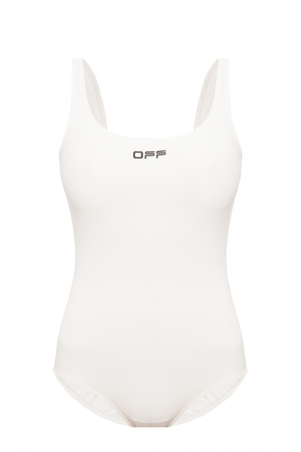 off white one piece swimsuit