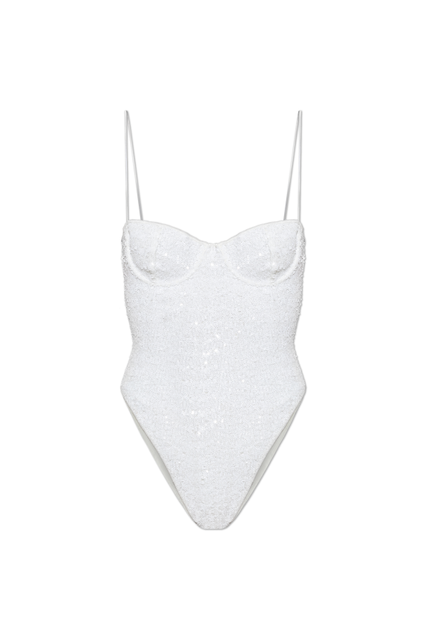 One-piece swimsuit with sequins od Oseree